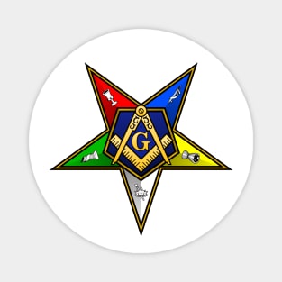 OES Masonic Emblem Order Of The Eastern Star Magnet